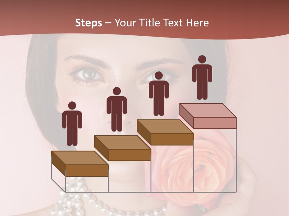 Holding Perfect Young PowerPoint Template