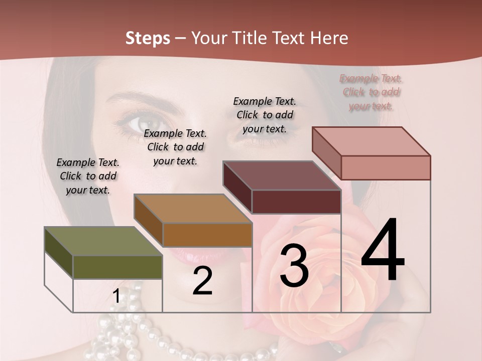 Holding Perfect Young PowerPoint Template
