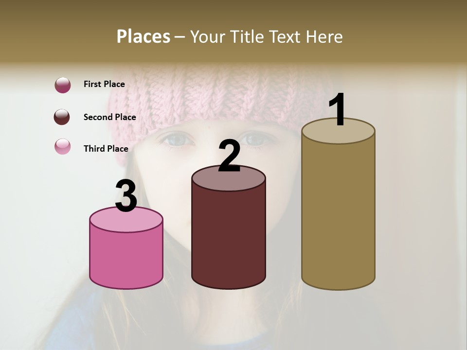 Little Child Cheerful PowerPoint Template