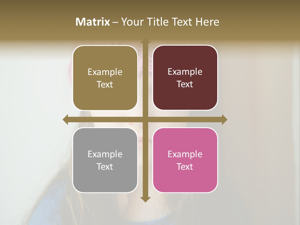 Little Child Cheerful PowerPoint Template