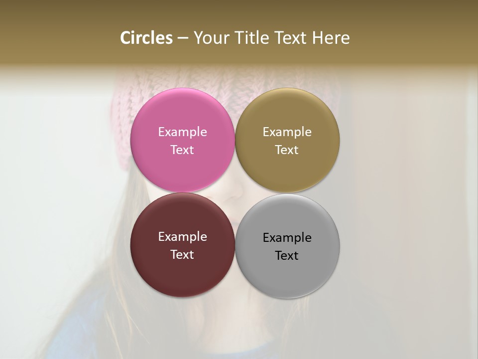 Little Child Cheerful PowerPoint Template