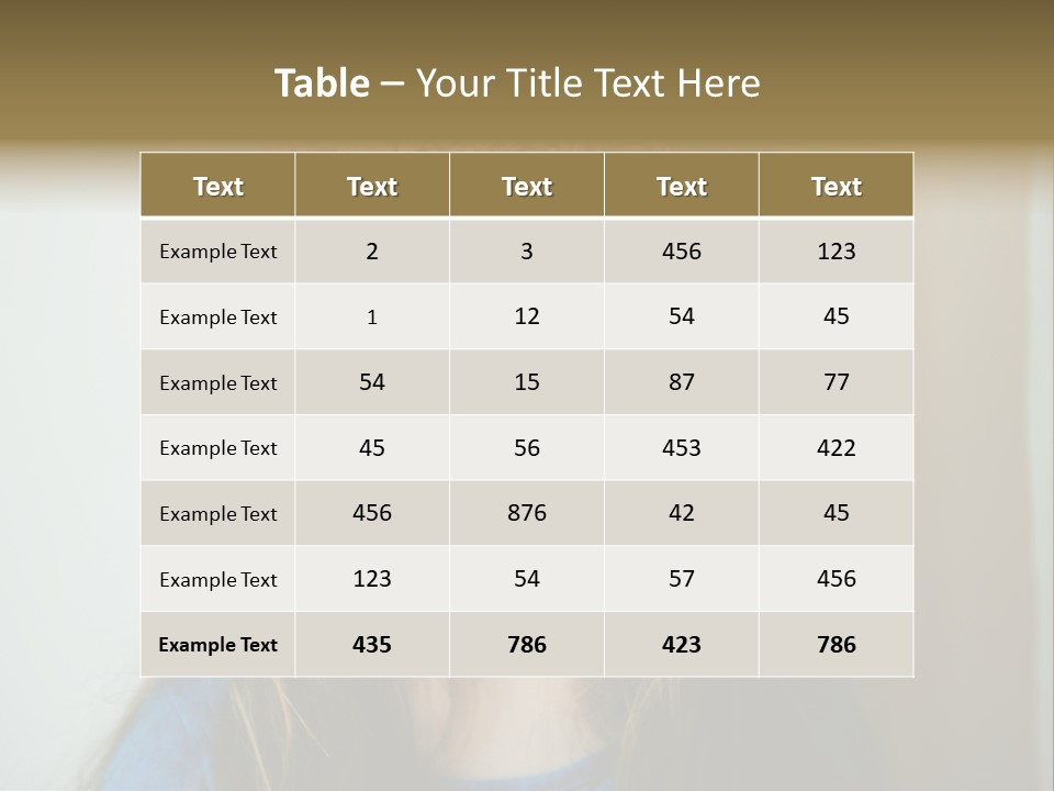 Little Child Cheerful PowerPoint Template