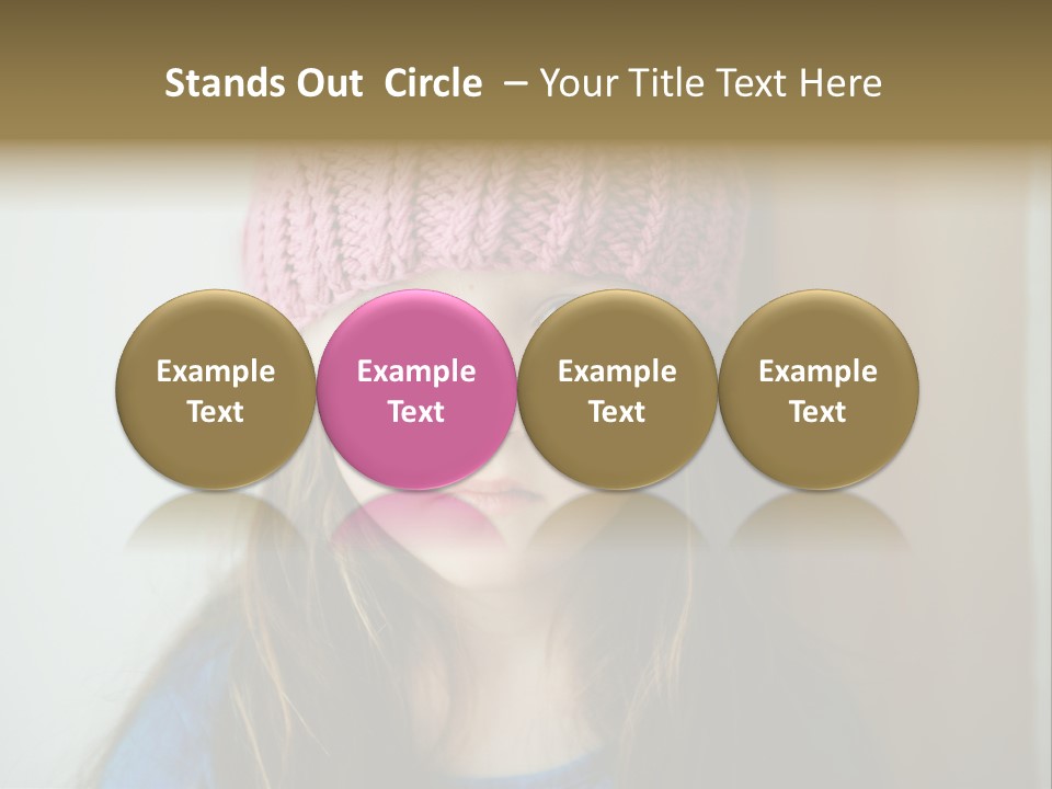 Little Child Cheerful PowerPoint Template