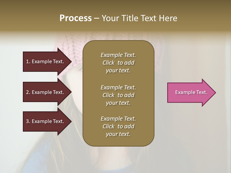 Little Child Cheerful PowerPoint Template