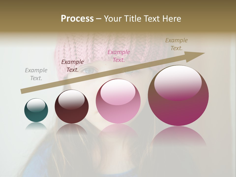 Little Child Cheerful PowerPoint Template