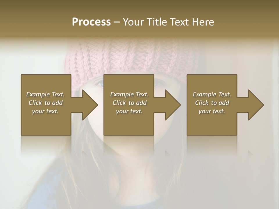 Little Child Cheerful PowerPoint Template