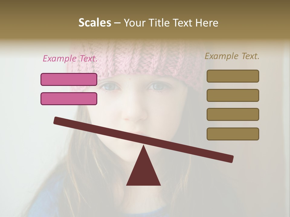 Little Child Cheerful PowerPoint Template