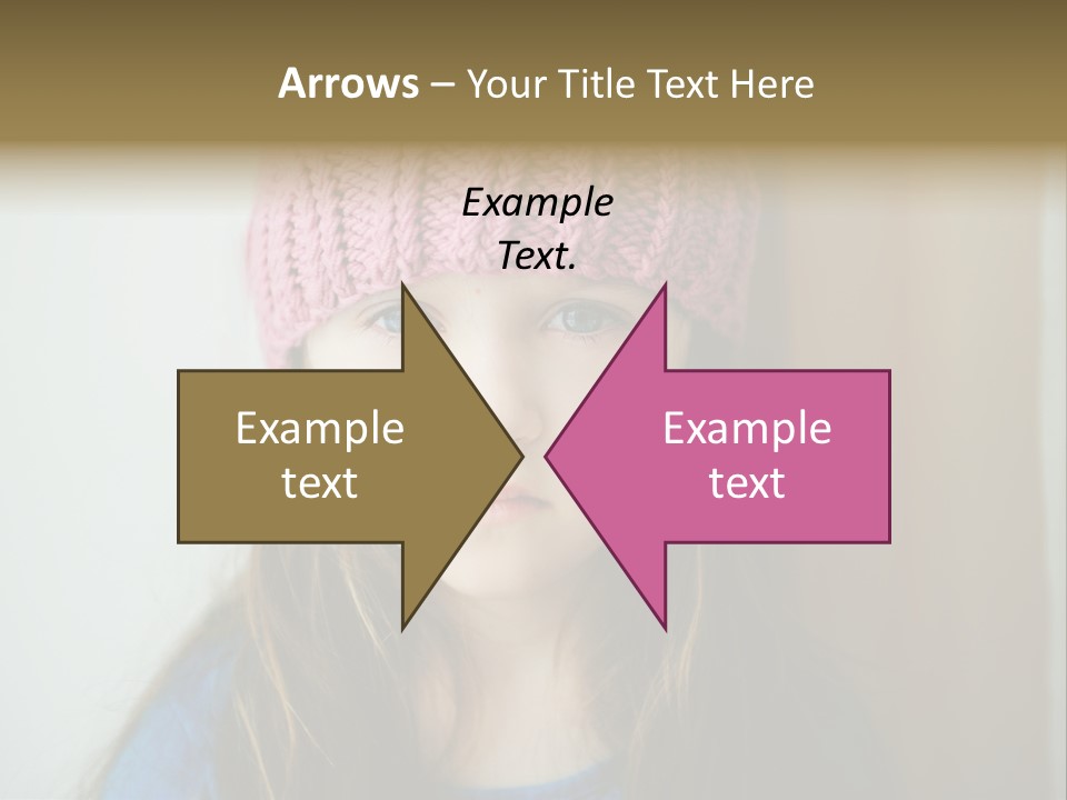 Little Child Cheerful PowerPoint Template