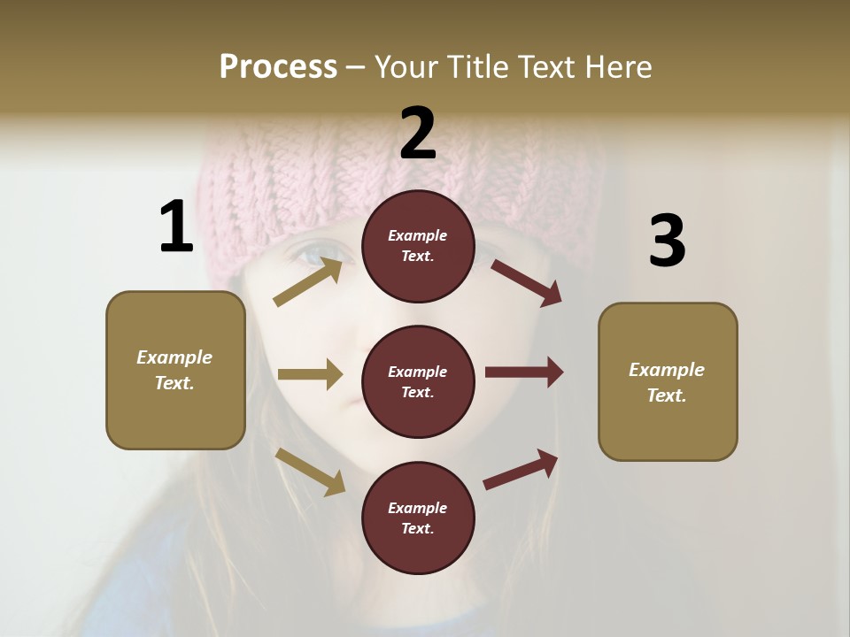 Little Child Cheerful PowerPoint Template