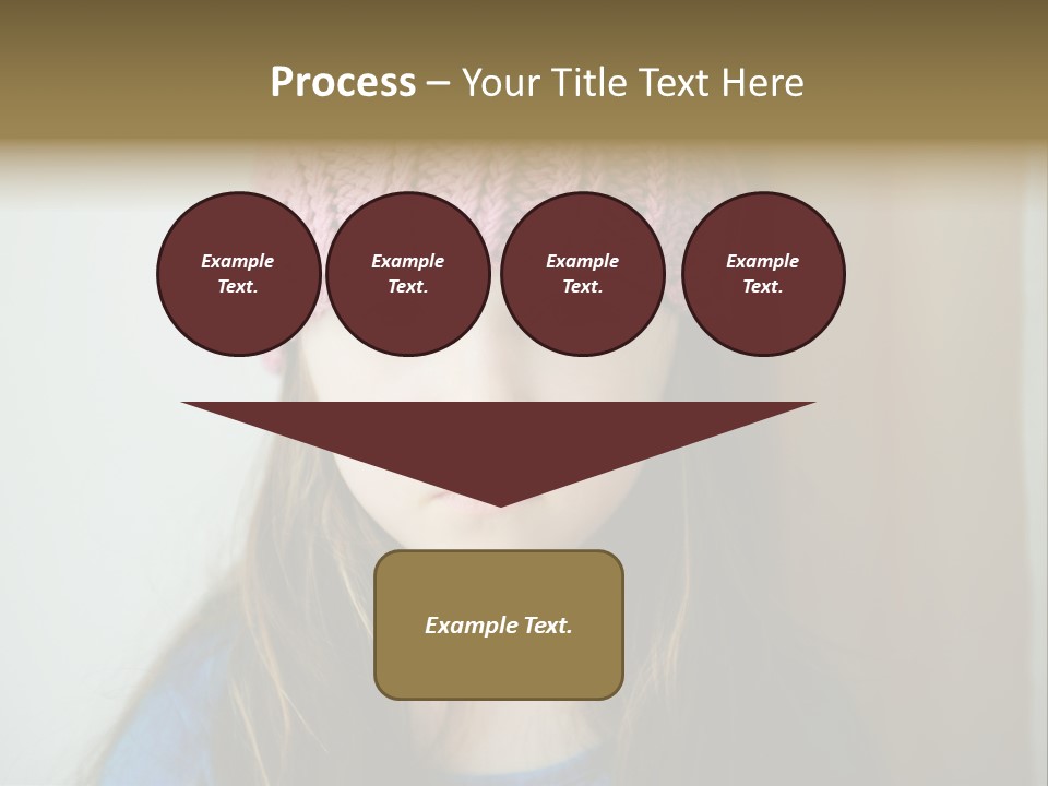 Little Child Cheerful PowerPoint Template