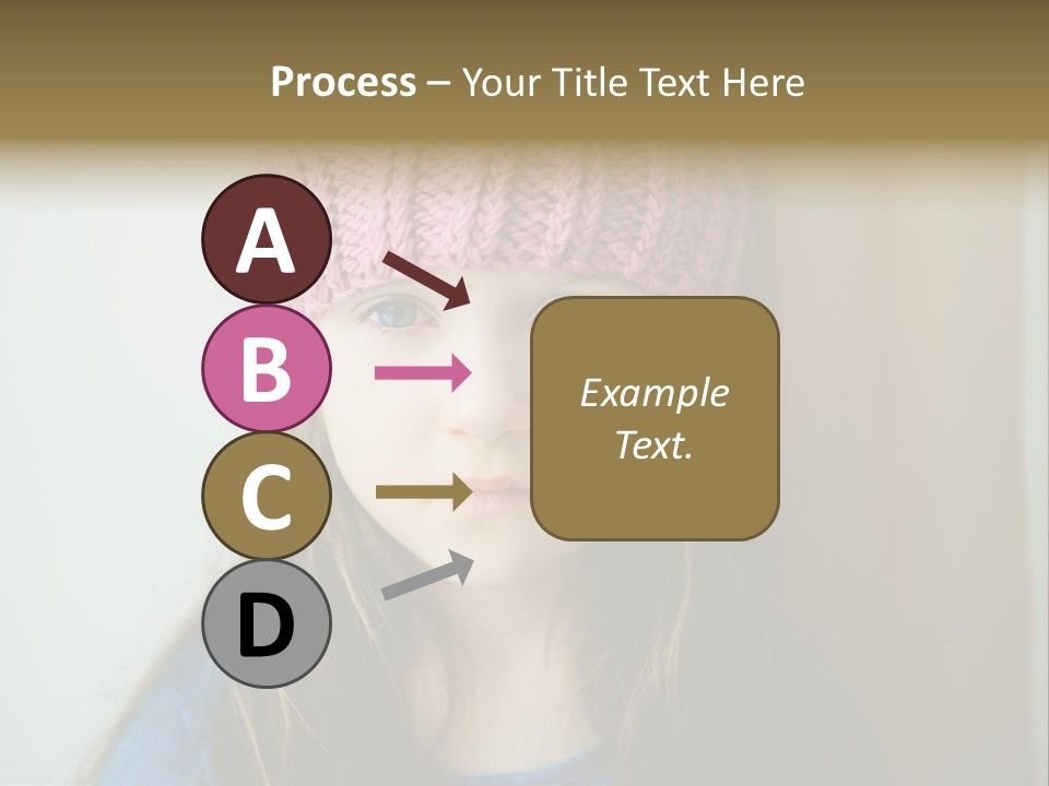 Little Child Cheerful PowerPoint Template