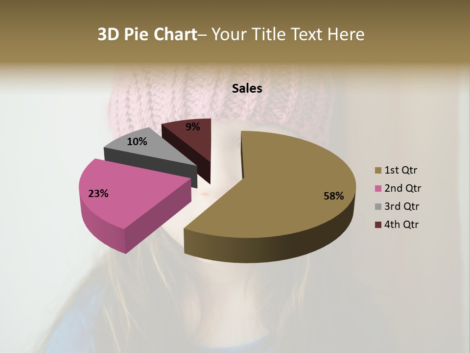 Little Child Cheerful PowerPoint Template