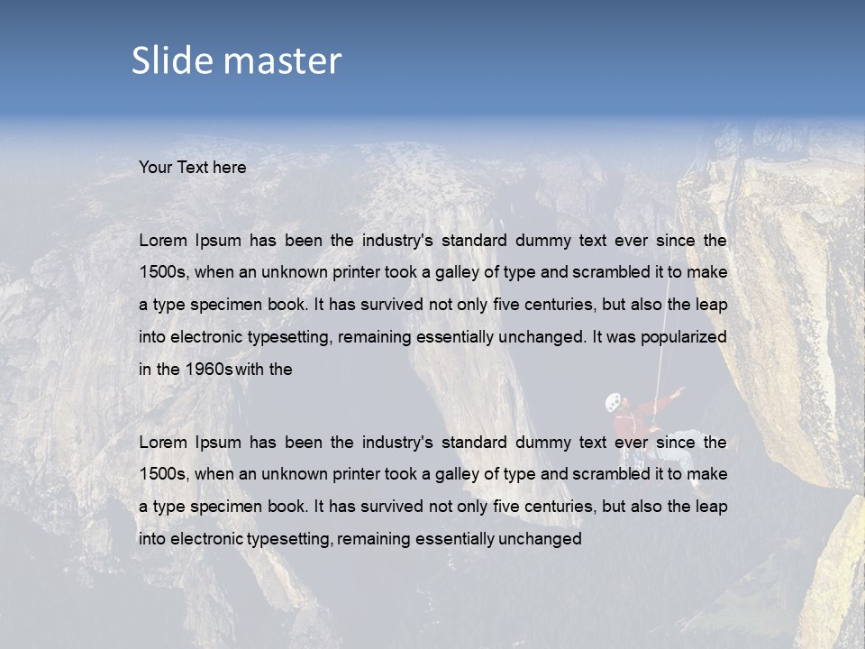 Try Tenacity Success PowerPoint Template