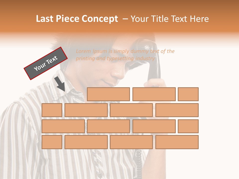 Frustration Attractive Annoyance PowerPoint Template