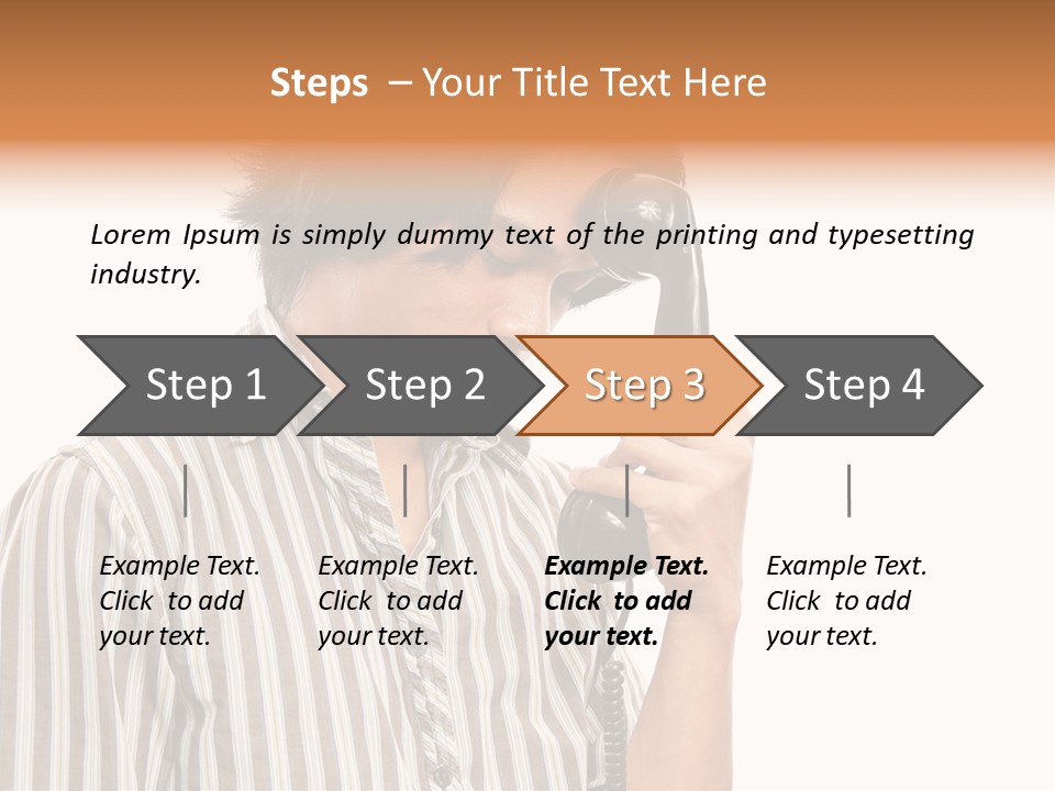 Frustration Attractive Annoyance PowerPoint Template