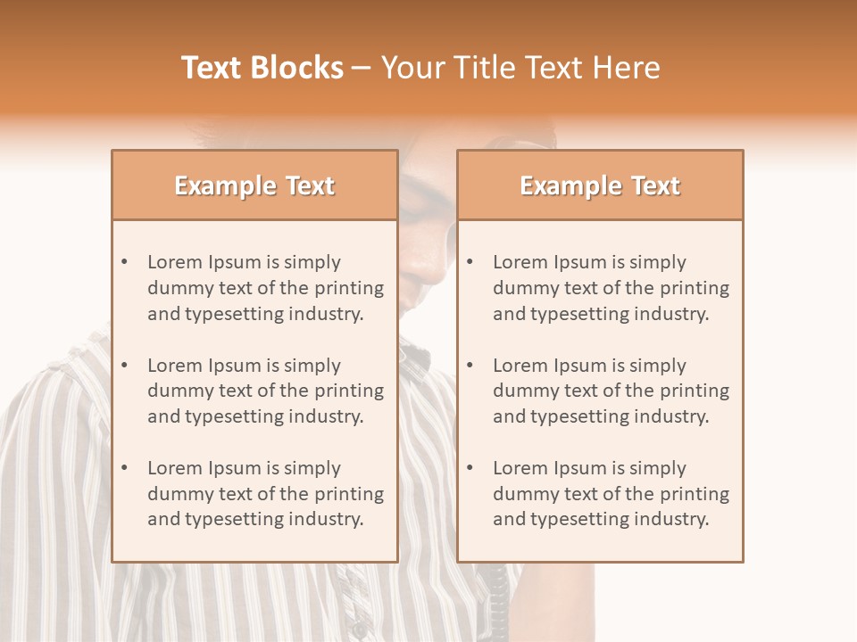 Frustration Attractive Annoyance PowerPoint Template