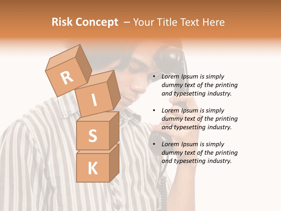 Frustration Attractive Annoyance PowerPoint Template