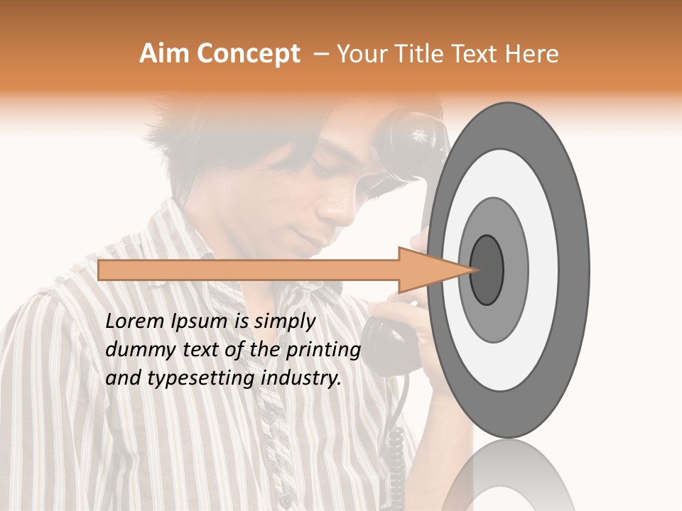 Frustration Attractive Annoyance PowerPoint Template