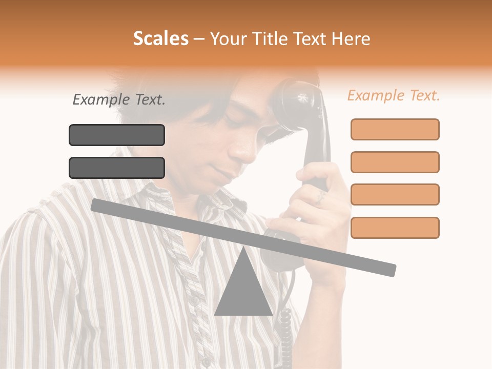 Frustration Attractive Annoyance PowerPoint Template
