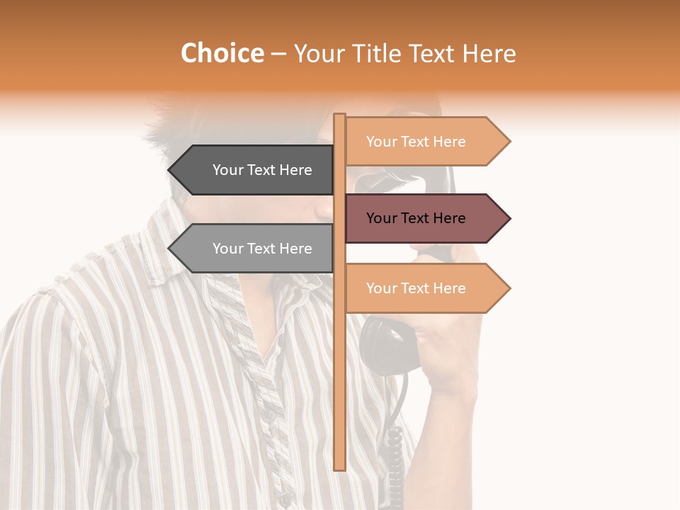 Frustration Attractive Annoyance PowerPoint Template