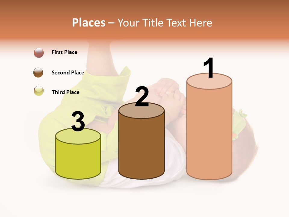 Son Adorable Closeup PowerPoint Template