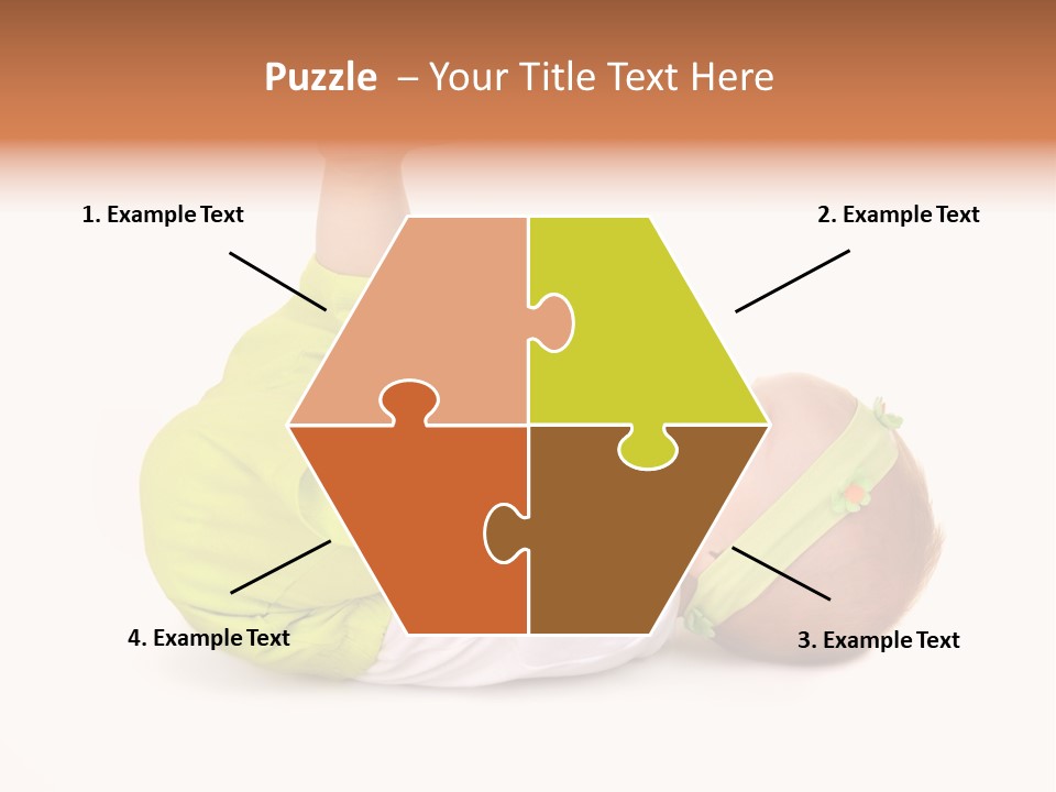 Son Adorable Closeup PowerPoint Template