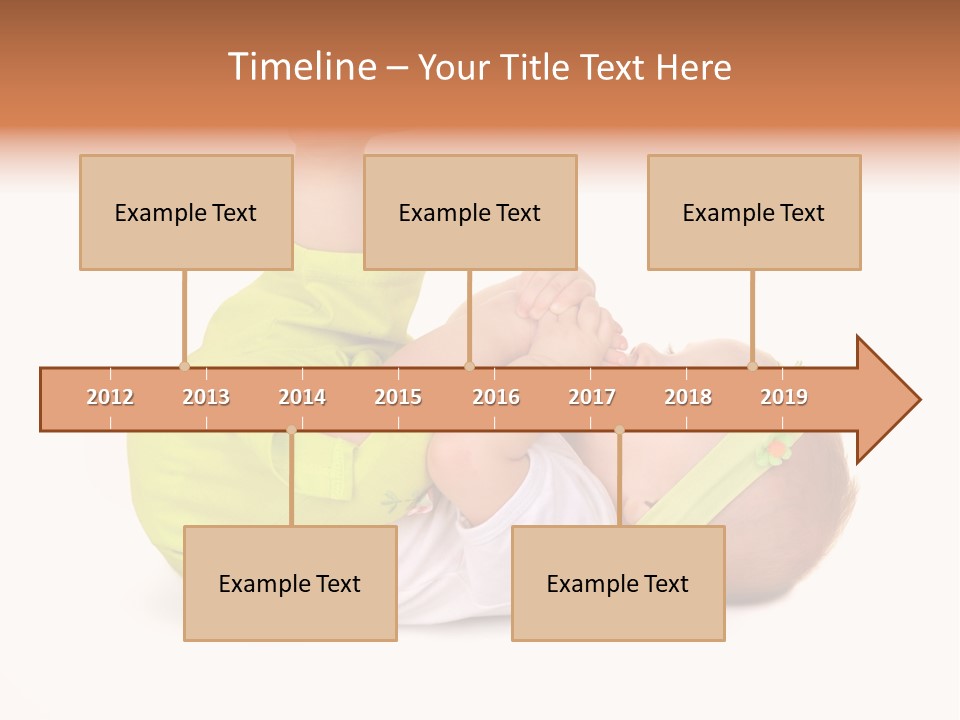 Son Adorable Closeup PowerPoint Template