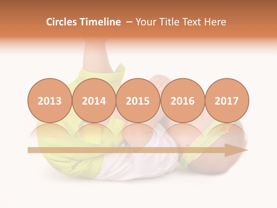 Son Adorable Closeup PowerPoint Template