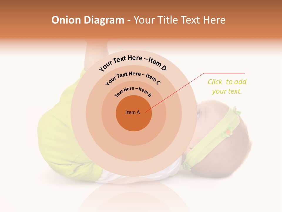 Son Adorable Closeup PowerPoint Template