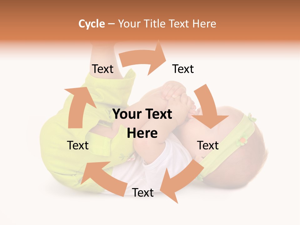 Son Adorable Closeup PowerPoint Template