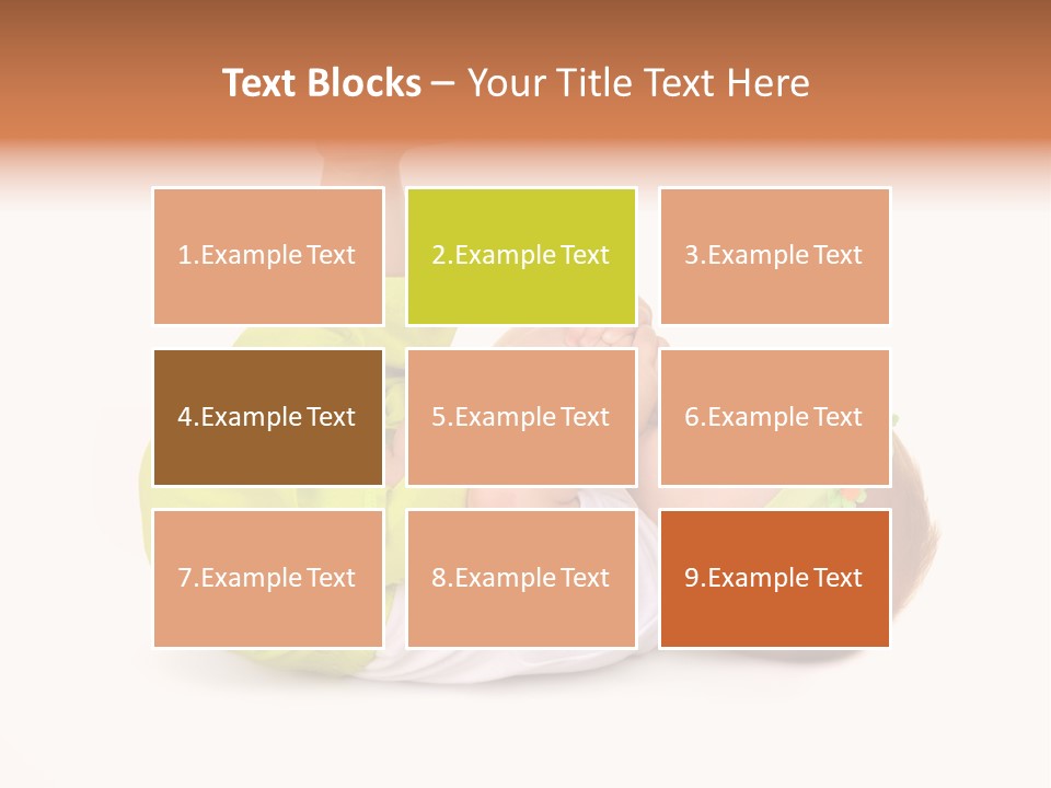 Son Adorable Closeup PowerPoint Template