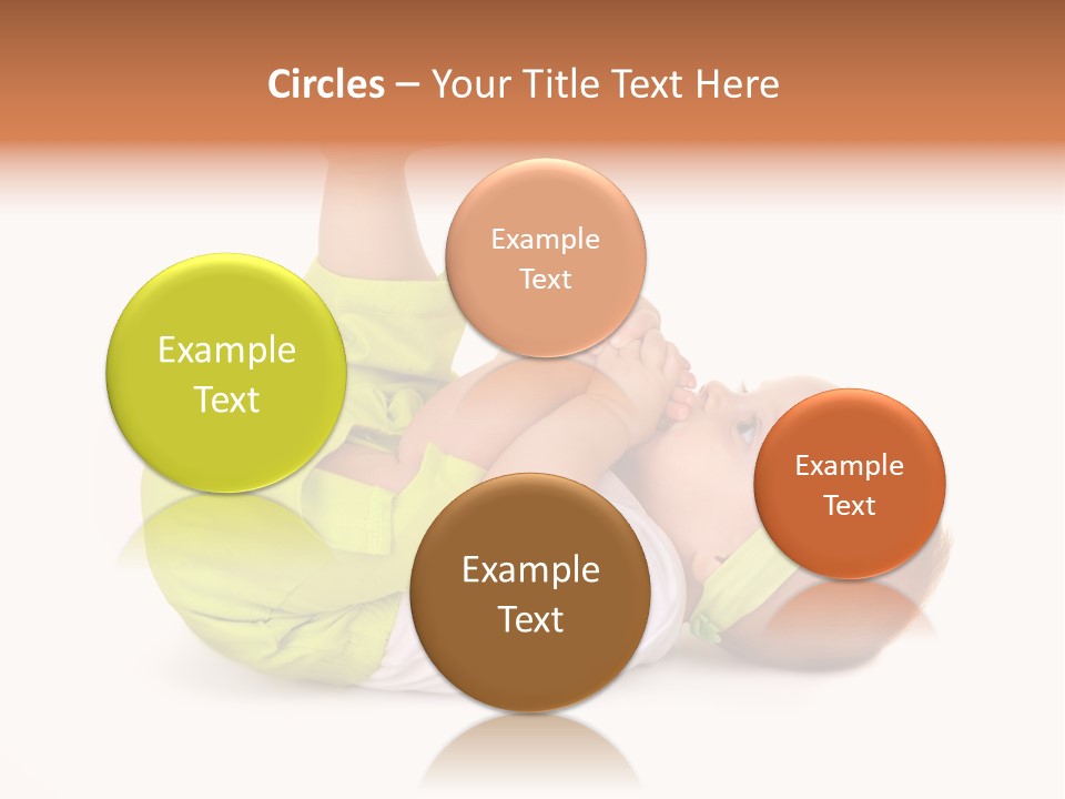 Son Adorable Closeup PowerPoint Template