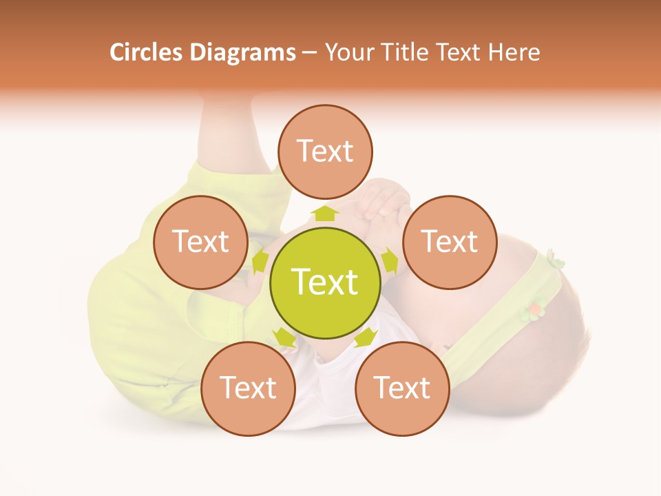 Son Adorable Closeup PowerPoint Template