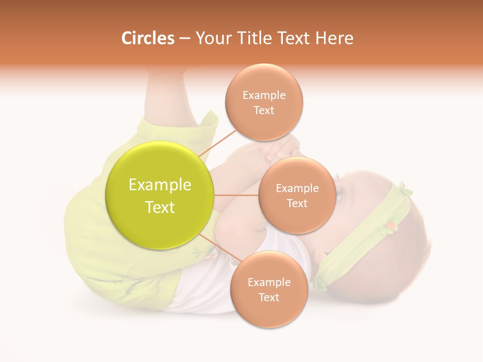 Son Adorable Closeup PowerPoint Template