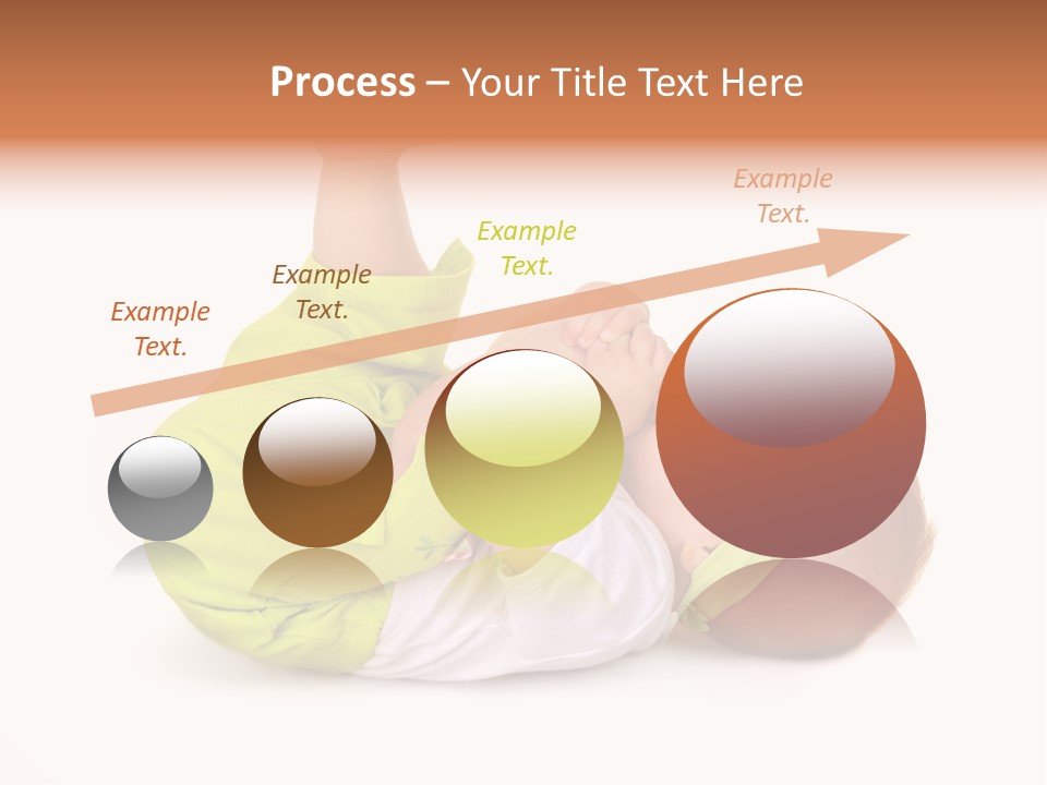 Son Adorable Closeup PowerPoint Template