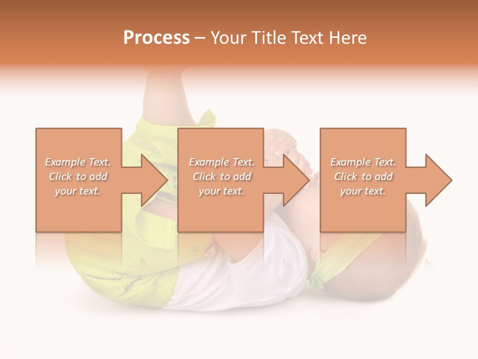 Son Adorable Closeup PowerPoint Template