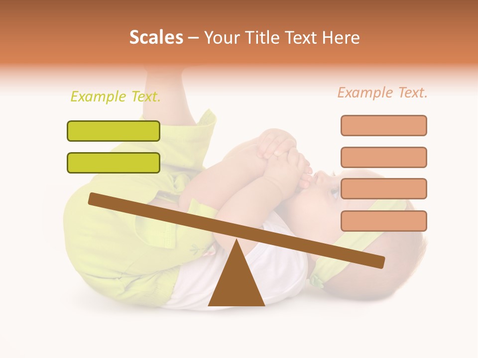 Son Adorable Closeup PowerPoint Template