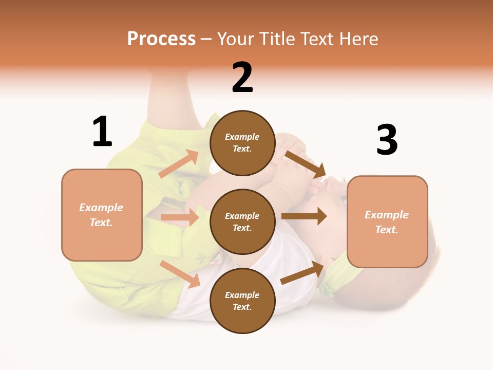 Son Adorable Closeup PowerPoint Template