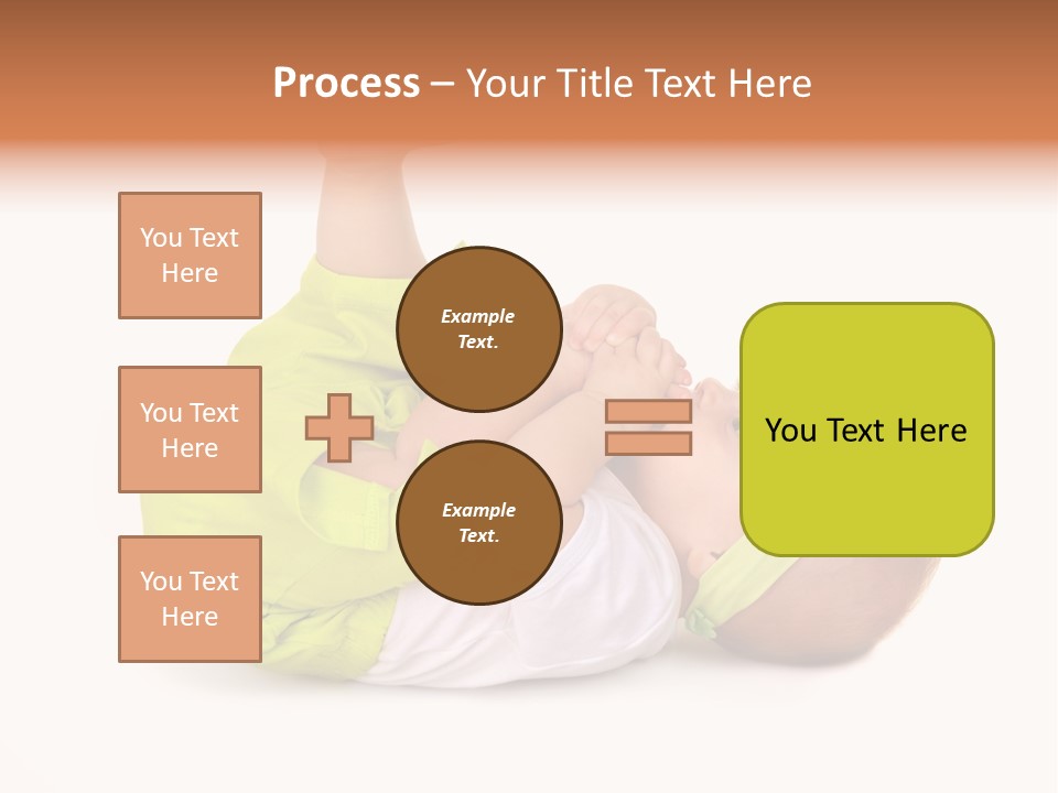 Son Adorable Closeup PowerPoint Template