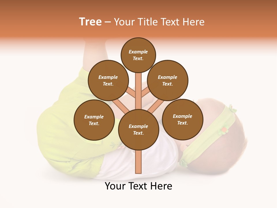 Son Adorable Closeup PowerPoint Template