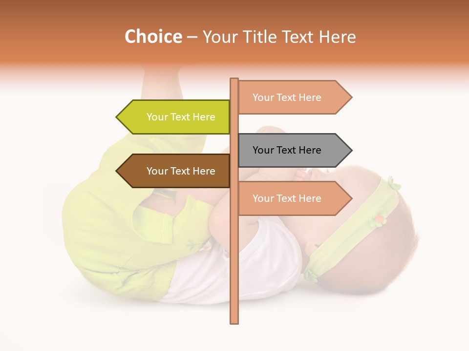 Son Adorable Closeup PowerPoint Template