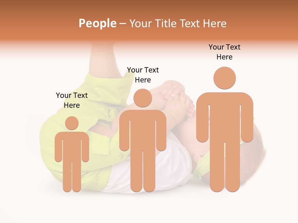 Son Adorable Closeup PowerPoint Template