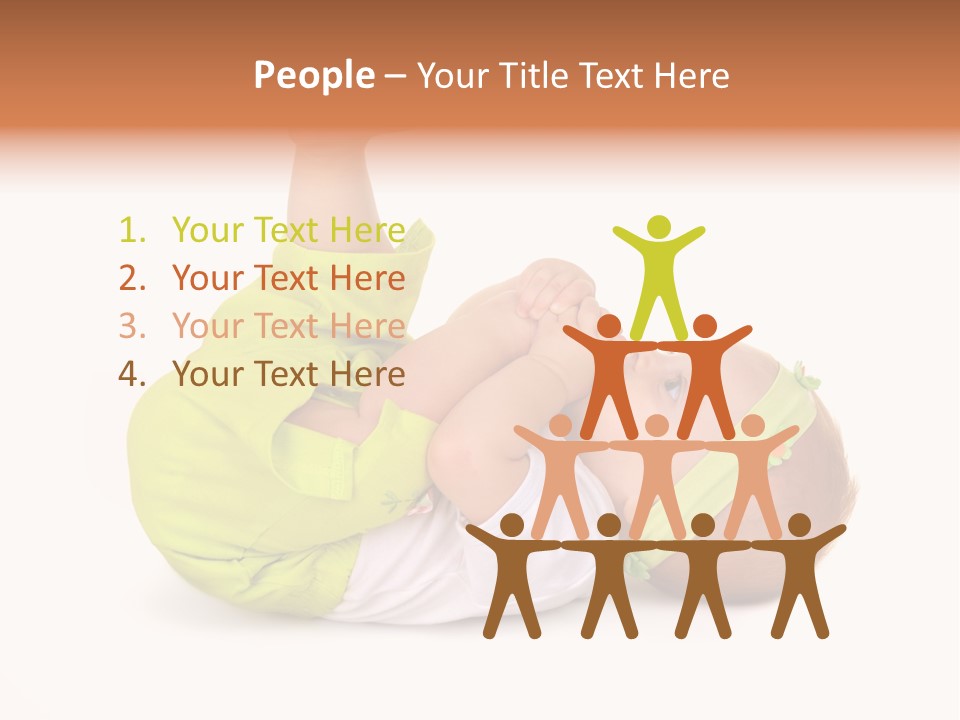 Son Adorable Closeup PowerPoint Template