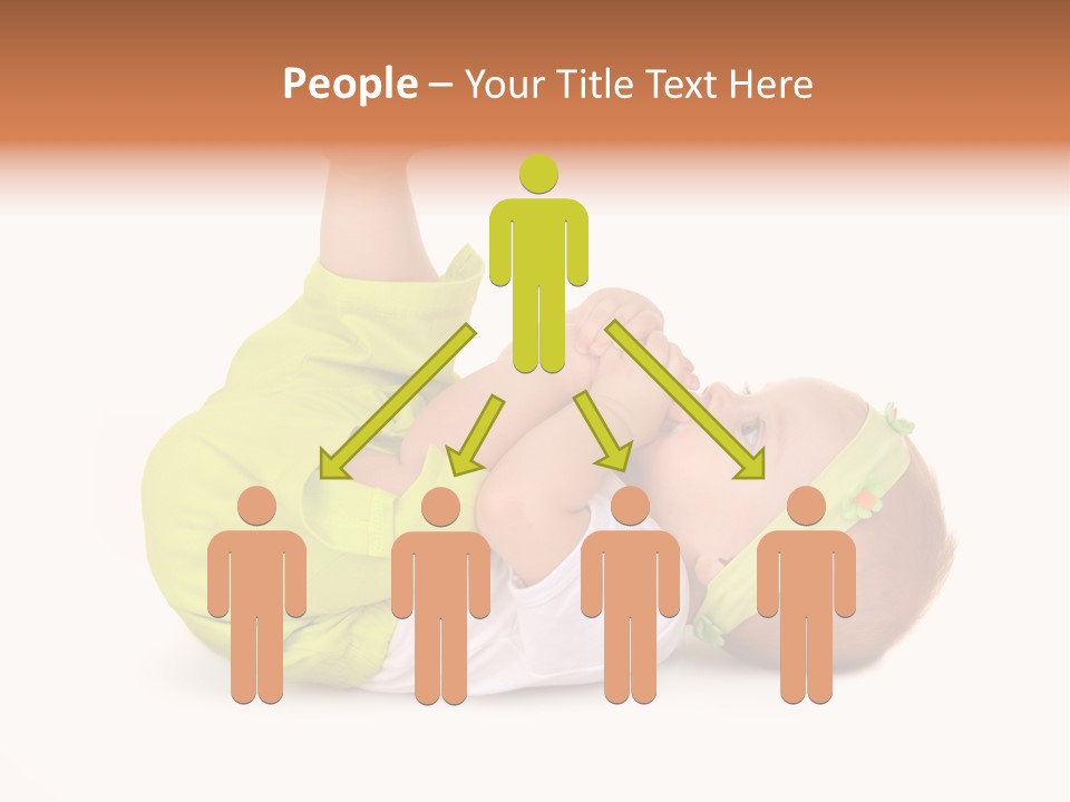 Son Adorable Closeup PowerPoint Template