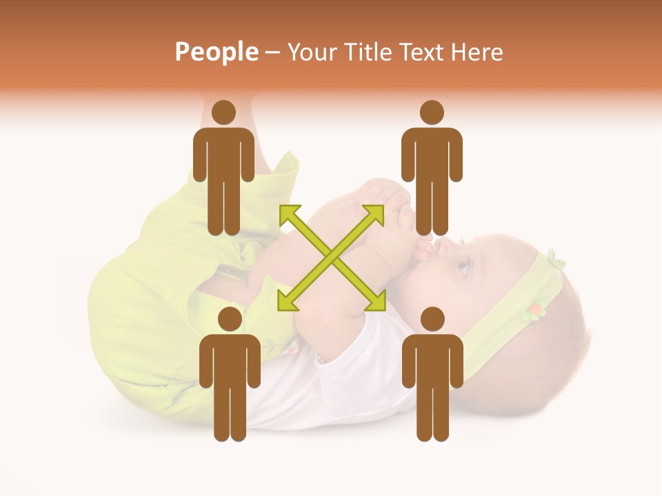 Son Adorable Closeup PowerPoint Template