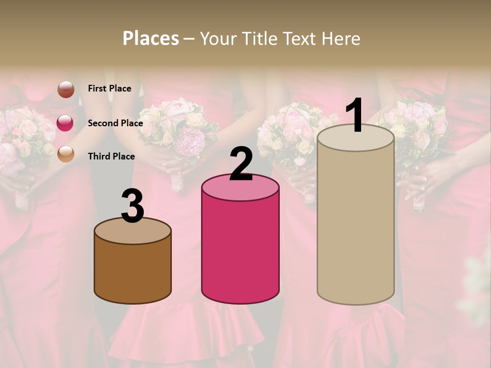 Attractive Bouquet Detail PowerPoint Template