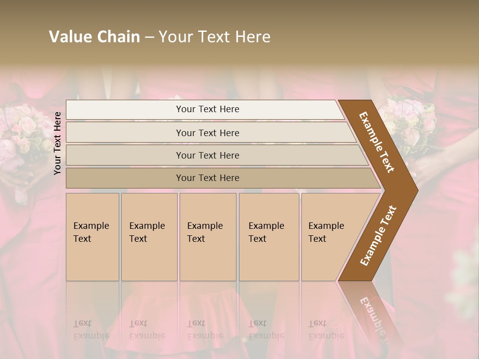 Attractive Bouquet Detail PowerPoint Template