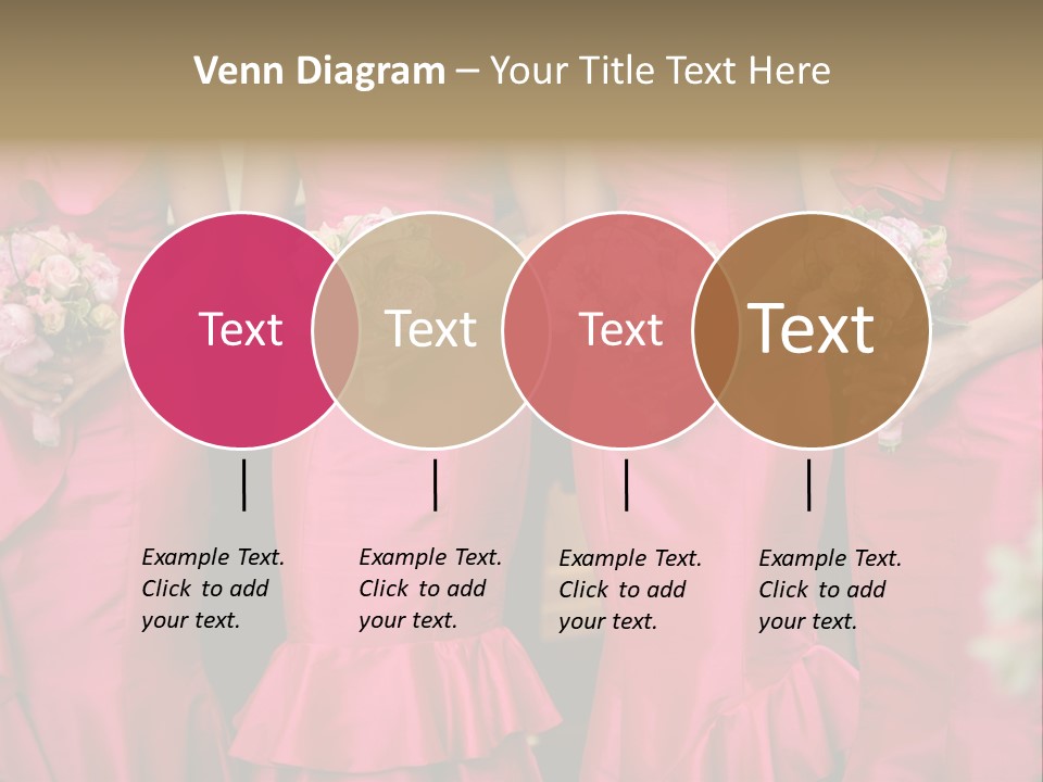 Attractive Bouquet Detail PowerPoint Template