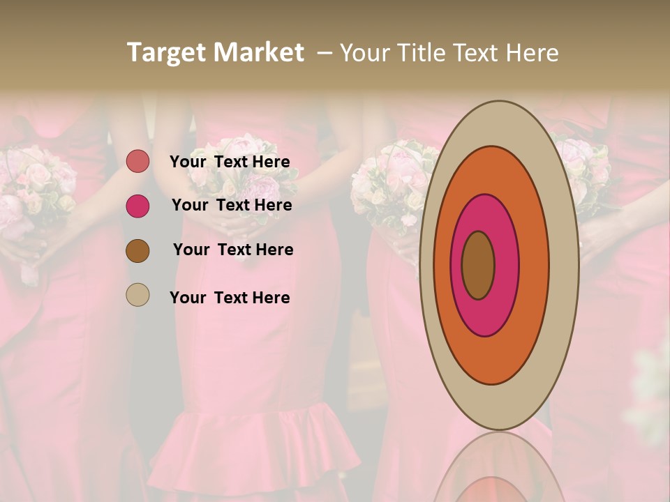 Attractive Bouquet Detail PowerPoint Template