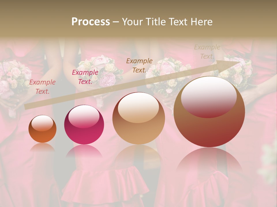 Attractive Bouquet Detail PowerPoint Template